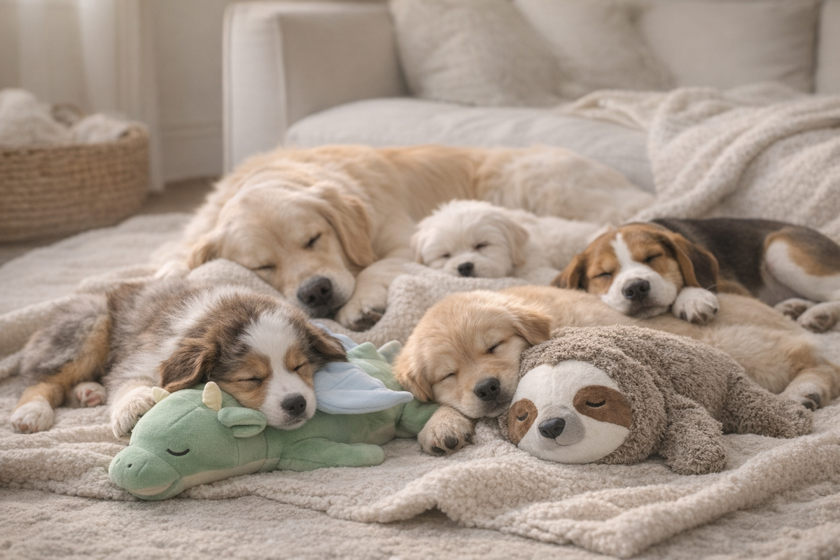 CalmHeart™ – Peluches Calmantes con Latido para Perros