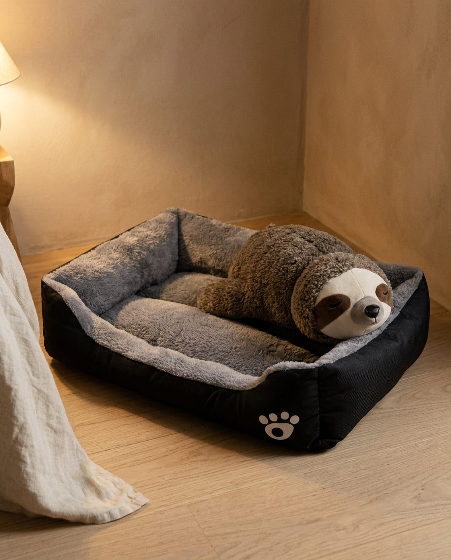 Kit Primera Noche — CalmHeart™ + cama calmante