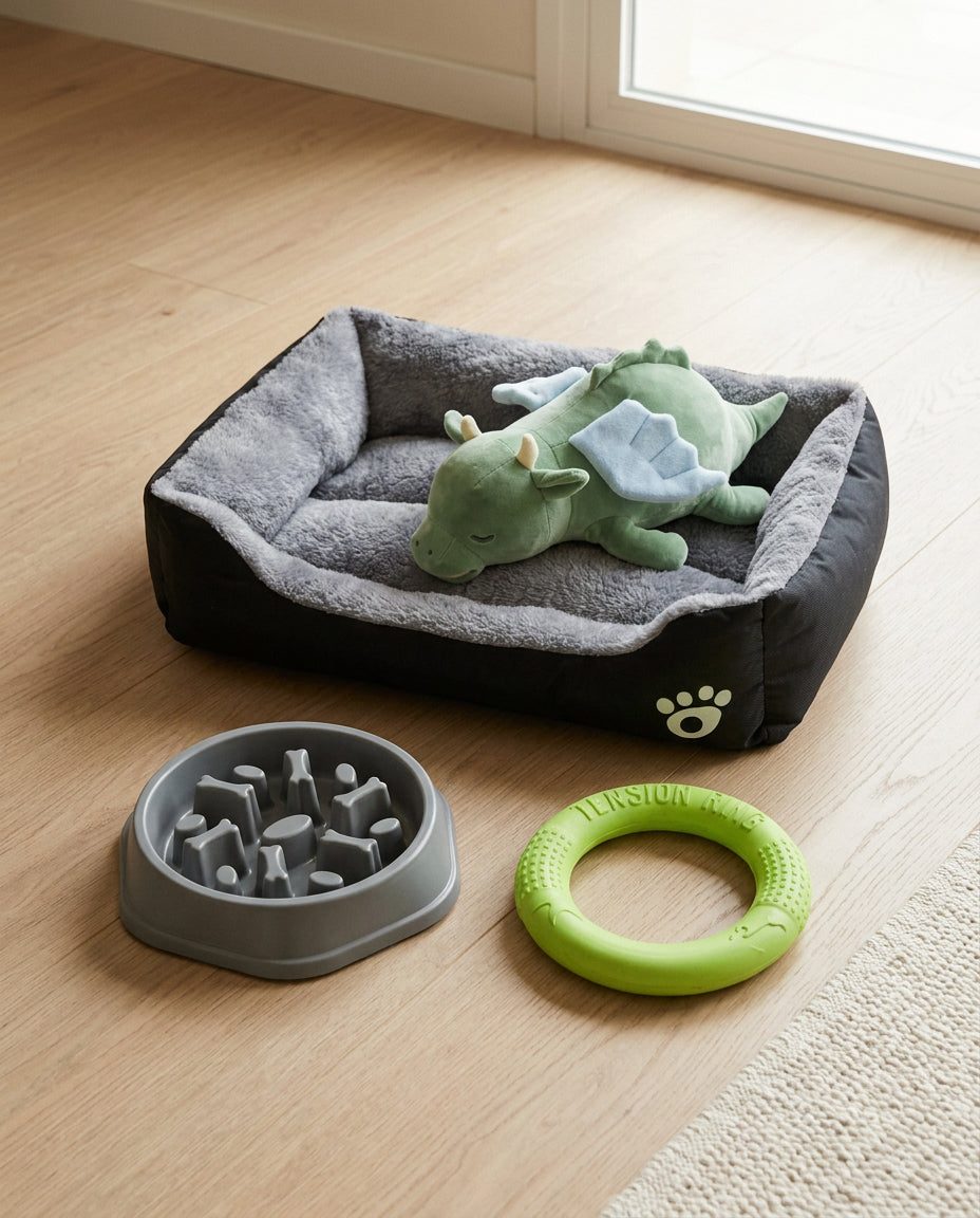 Ritual Completo — CalmHeart™, cama, cuenco y anillo